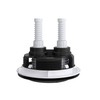 HOROW Matte Black Flush Button for T0338W Series, Standard Size