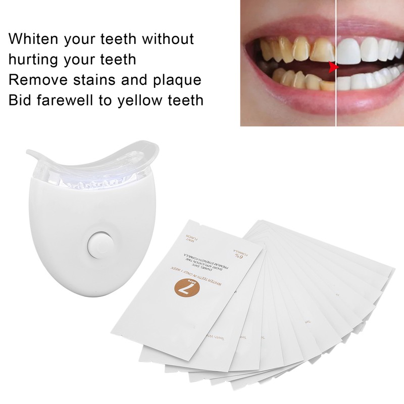 Professional Teeth Whitening Kit Coffee Smoking Stains Removal NonSensitive Fast