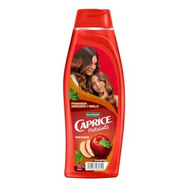 Caprice Shampoo Naturals Manzana de 760 ml. Con Extracto de Manzana para Lograr una Limpieza Profunda y un Aroma Agradable en tu Cabello Hasta por 24 