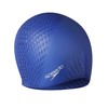 Speedo Unisex Bubble Active+ Swimming Cap, Textured Design, Hapuna Blue,