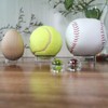 VOANZO 10Pcs Acrylic Sphere Display Stand Clear Round Ball Stand