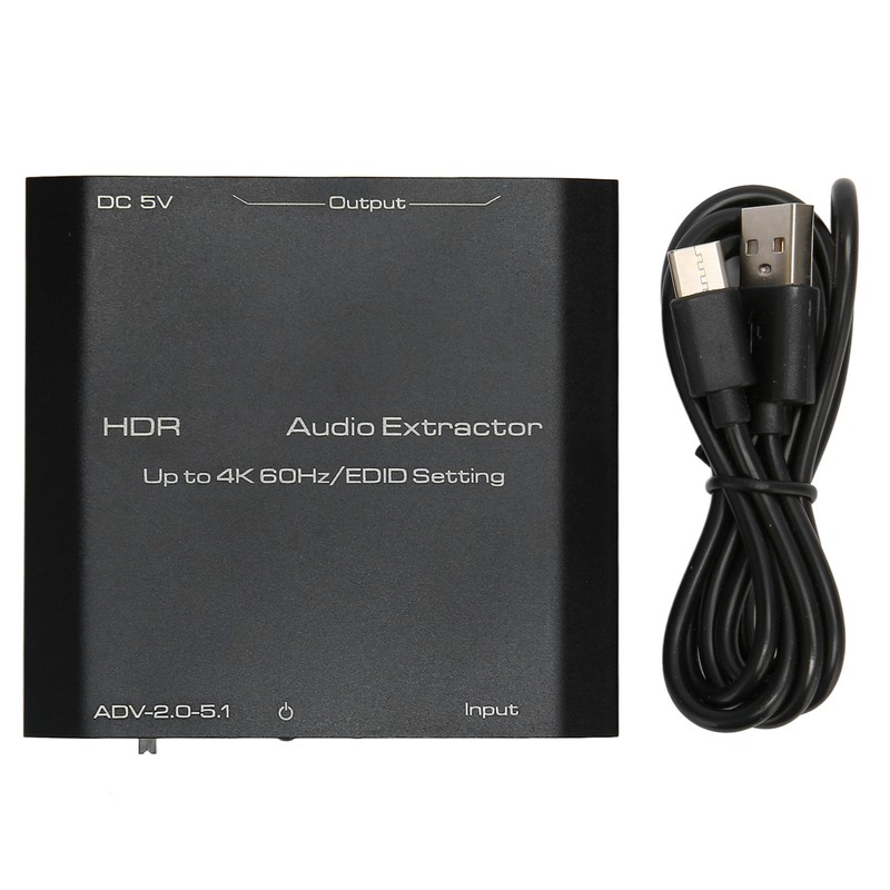 HDR HD Multimedia Interface Sound Extractor Support 4K 60Hz EDID