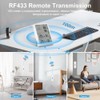 Peakloong Tuya WiFi Weather Station Digital Forecast Screen with8 WiFi+RF433