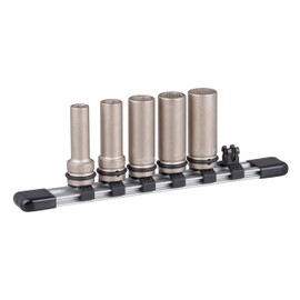 TONE HNV305L Impact Long Socket Set (With Holder), Insertion Angle 0.3 inches (9.5 mm) (3/8 inch), 5 Pieces