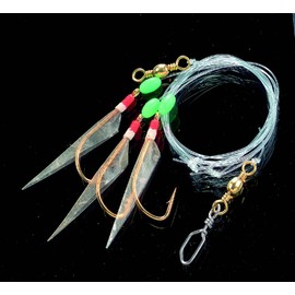 DEGA Norway Paternoster Real Fish Skin 9/0