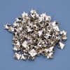 Pack of 100 9 mm Square Rivets, Pyramid-Shaped Punk Rivet
