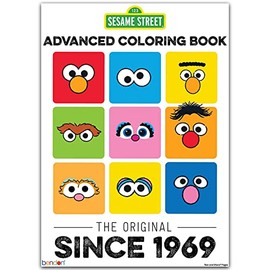Sesame Street Advanced Coloring Book