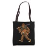 White Tail Deer Hunting Bigfoot Hunter Tote Bag