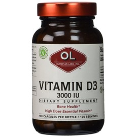 Olympian Labs Vitamin D3-3000 IU - 100 Capsules