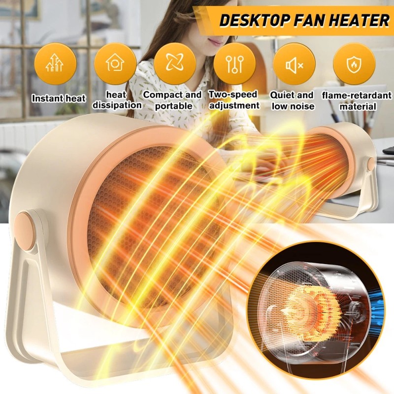 Portable Space Heater for Indoor Use 700W Electric Heater 2