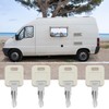 6 Pcs G391 RV Keys - Stainless Steel Camper &