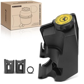 A-Premium Depósito/tanque de dirección asistida con tapa compatible con Jeep Grand Cherokee 1993-2004, Wrangler 1991-2006, Cherokee 1991-2001, TJ 1997-2006, Comanche 1991-1992, L6 4.0L