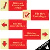 PRICARO Sticky Notes "For Your Documents" Red 100 Sheets Pack