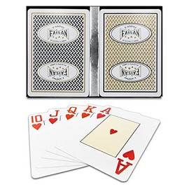 Juego de Cartas Para Canasta Faisan 100% Plastico/PSA COMPUTO Y PAPELERIA