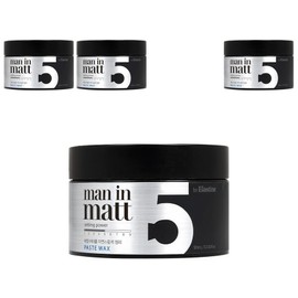 Elastine Men in Matt Paste Hair Wax, 4 pieces, 80g / 엘라스틴 맨인매트 페이스트 헤어왁스, 4개, 80g