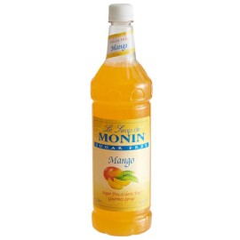 FixtureDisplays Monin Sugar Free Mango Flavoring Syrup 1 Liter 544SYPFS032F