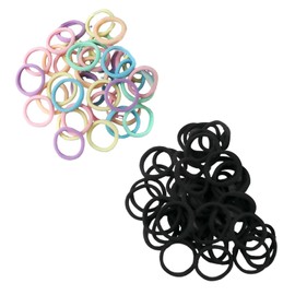 Pack of 100 4 cm Hair Bobbles for Women