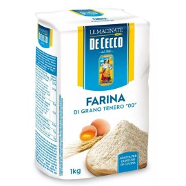 De Cecco "00" Soft Wheat Flour for pizza, bread, pasta 2.2lb(PACKS of 10)
