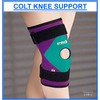 Proline Colt Knee Support - Purple/Mint - Large