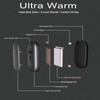 Rechargeable Hand Warmers 2 Pack, Magnetic Fast Heating in 3s