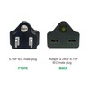 BloomGrow 220V / 240V to 110V / 120V Plug Adapter