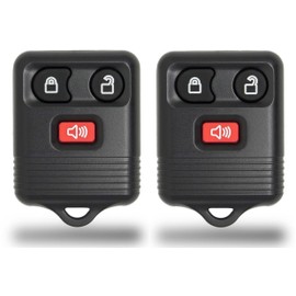 KeylessCanada © New Replacement Keyless Entry 3 Button Remote Car Key Fob for Explorer F150 Escape Edge Ranger Fusion etc. with DIY Programming (2 Pack)