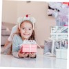 Beavorty Cute Cherry Dot Bear Ears Headband for Women Makeup