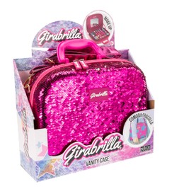 Nice Group Girabrilla Make-Up Case - Magenta/Silver