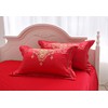 I-MART King Size Chinese Wedding Red Bedding Set, Asian Bedding