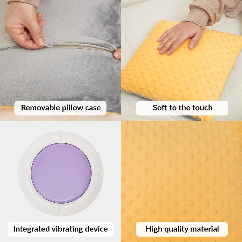 ODOXIA Vibrating Pillow for Autistic Kids | Sensory Pillow for