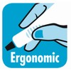 UHU Correction Roller, Ergonomic, Fast and Accurate, White, 10 m