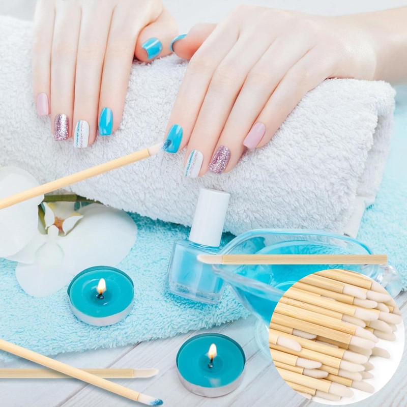 Lipstick Concealer Brushes Bamboo Lip Brushes Disposable Lip Brushes Lipstick