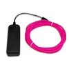 TiTiToo Pink 5m El Wire, Portable Neon Wire Cuttable Glowing
