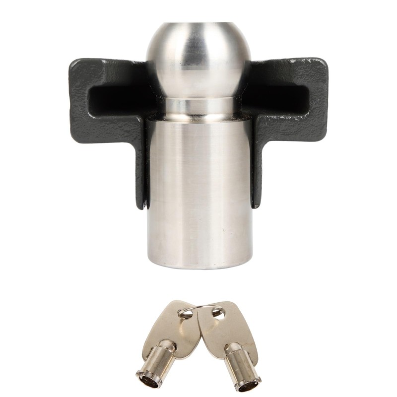 AUTOMUTO U-BRP2516 Trailer Hitch Locks, Trailer Coupler Lock with Straight