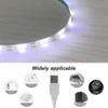 ZSLAIFU USB Light Strip 5V COB Flexible Strip Light LED