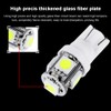 cciyu (10) T10 5-5050-SMD PC194 LED Bulb Instrument Panel Cluster
