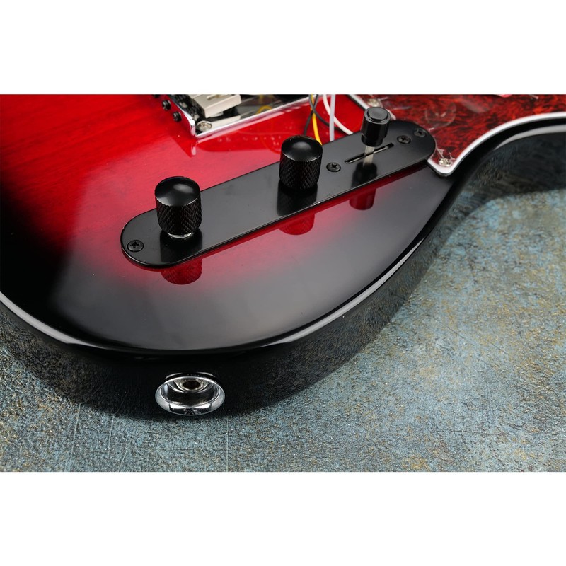 Musiclily 32MM Width Pre-wired Loaded Eletric Guitar Control Plate Harness