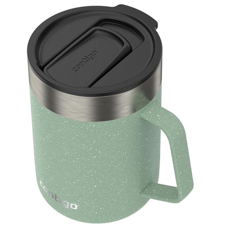 Contigo Streeterville Mug with Handle, 14 oz, Agave Powder Coat