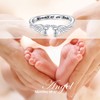 Miscarriage Gifts for Mothers 925 Sterling Silver Miscarriage Ring/Miscarriage Necklace