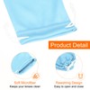 sourcing map 3pcs Eyeglass Pouch Microfiber Sunglasses Storage Bag Portable