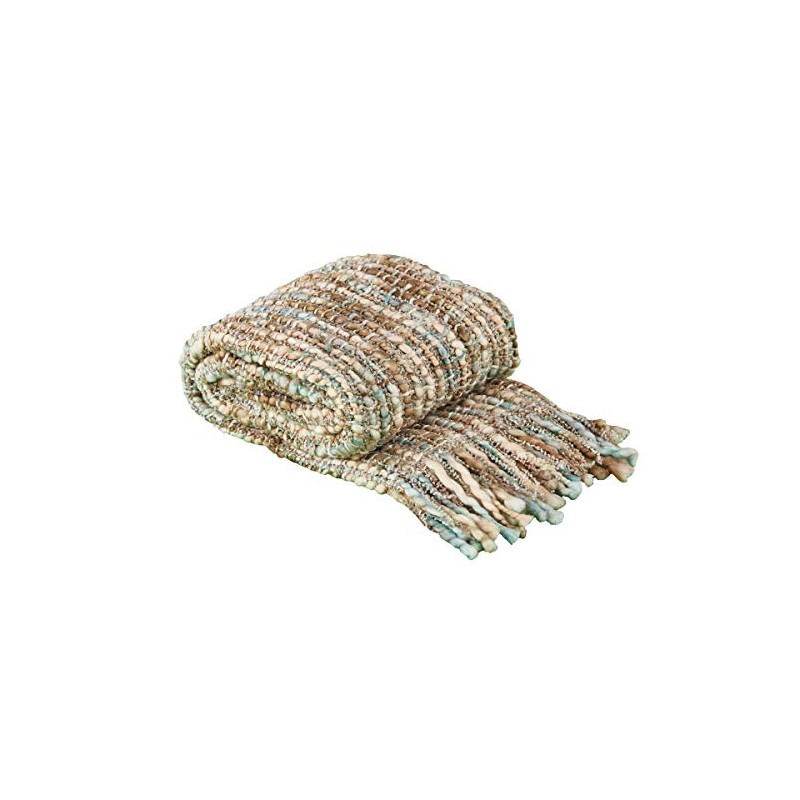 Park Designs Split P Mist Chunky Throw 60'' L