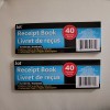 Jot Receipt Book Carbonless 40 Forms /80 Forms Total duplicate