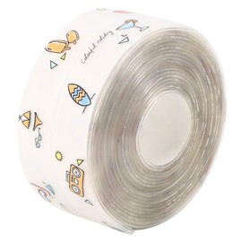 Kitchen and Bath Caulk Tape Sealant Strip, PVC Waterproof Moldes Proof Transparent Gaps Sealing Tape for Kitchen Toilet Sink Use (#1)
