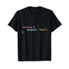 Muscles display: "flex" - web developer humour T-Shirt