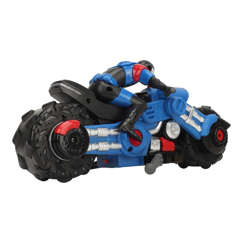 1:10 Scale Remote Control Motorcycle Toy High Speed RC Stunt
