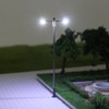 Evemodel LQS11W 10pcs Model Railway Train Lamp Post Street Bright