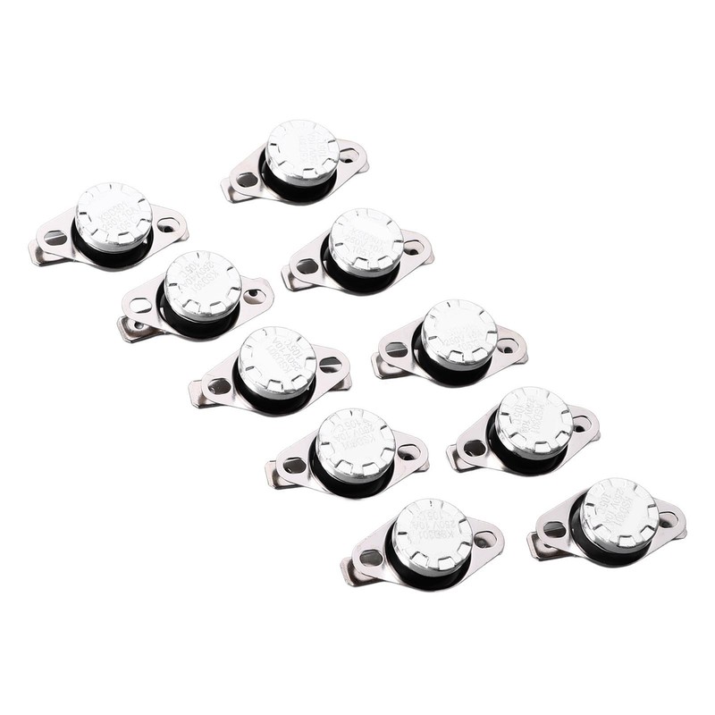 10 Pcs Thermal Switch KSD301 Normally Closed Thermostat Temperature Control