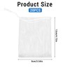 Mozeat Lens 20 PCS Exfoliating Mesh Soap Saver Pouch Bag