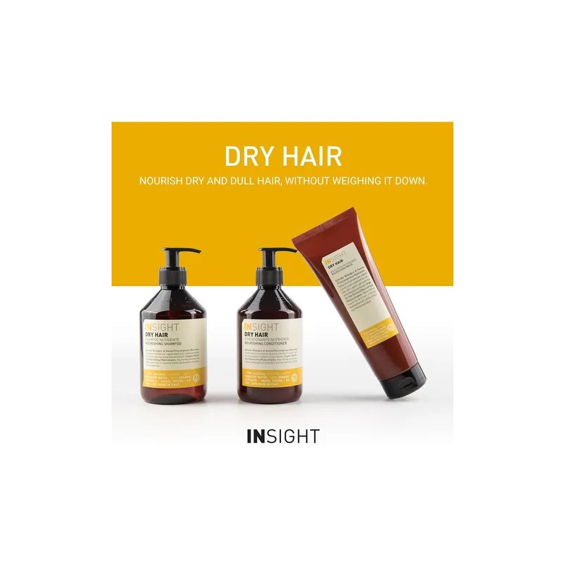 Champú Nutritivo Insight Clean Beauty Para Cabello Seco Con
