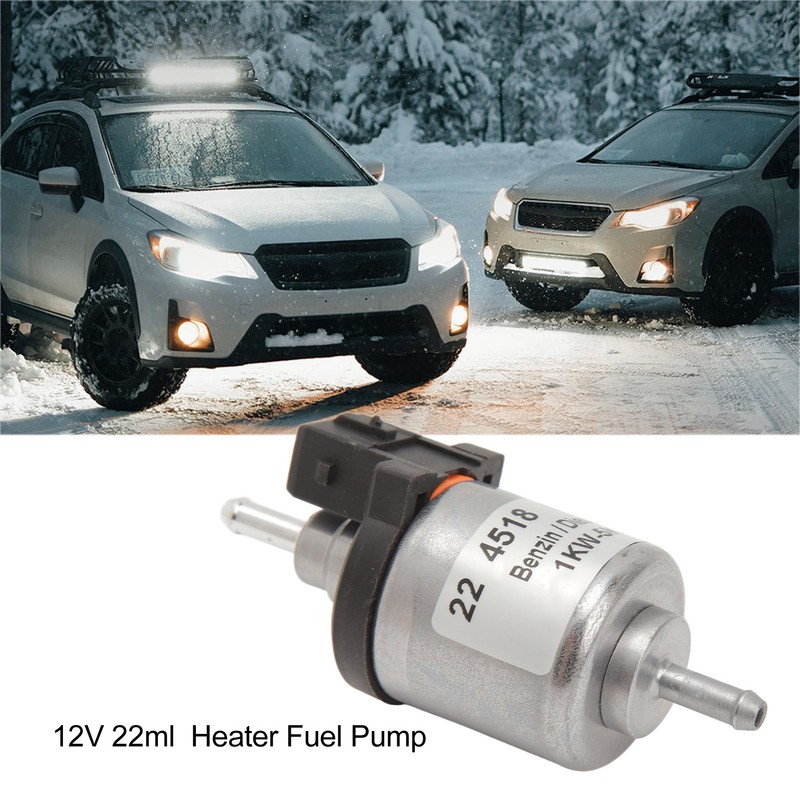 12V 22ml Heater Fuel Pump Heat Resistant Low Noise Fuel